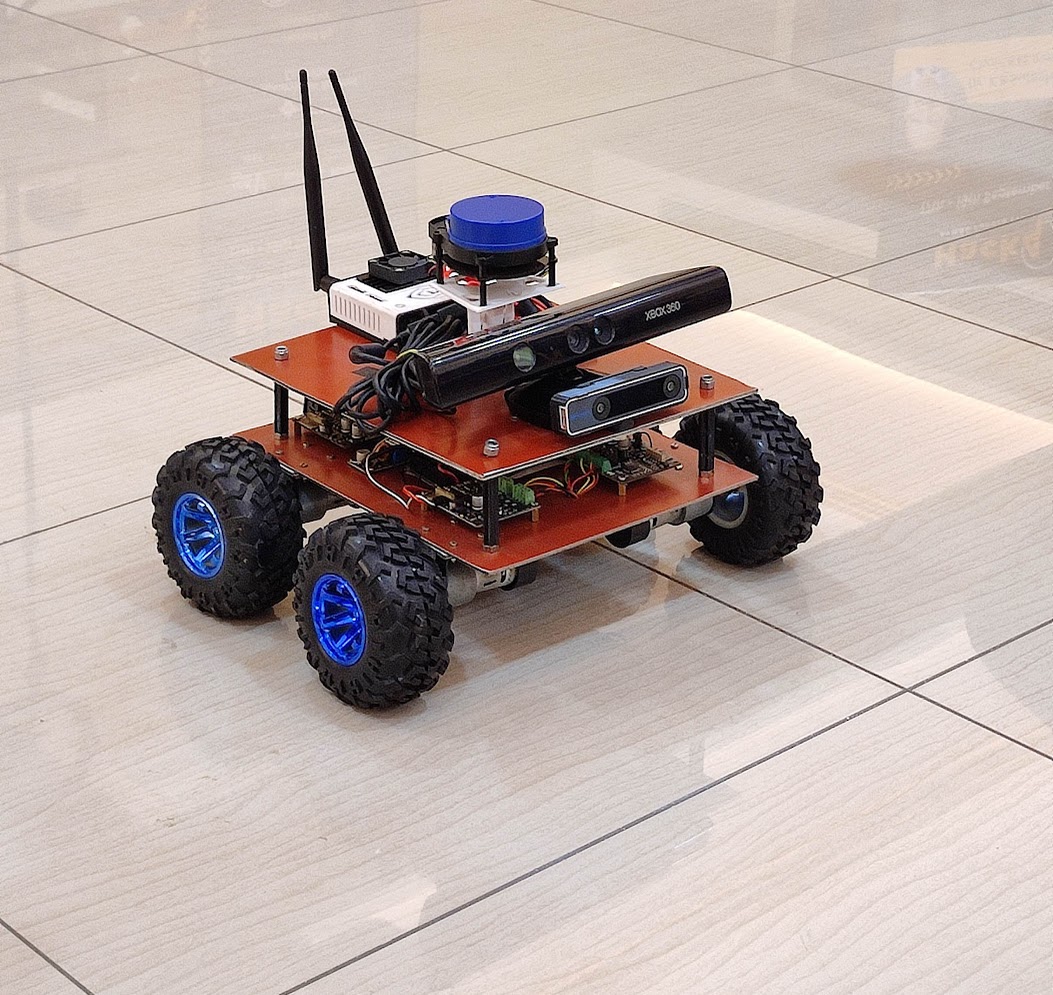 4WD Outdoor Navigation Robot