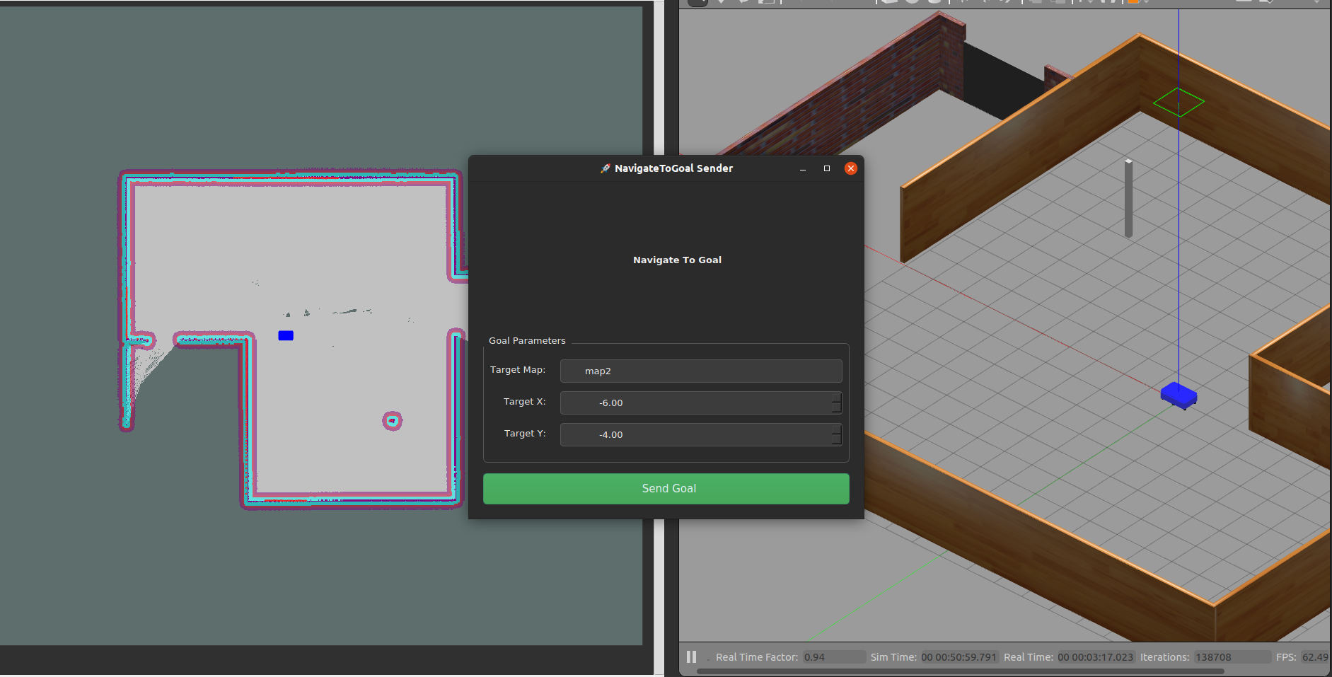 PyQT GUI for goal input