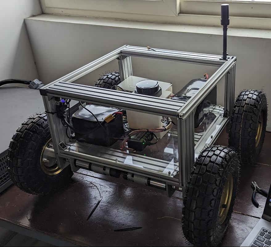 RTK GPS Based Outdoor Nav. Bot
