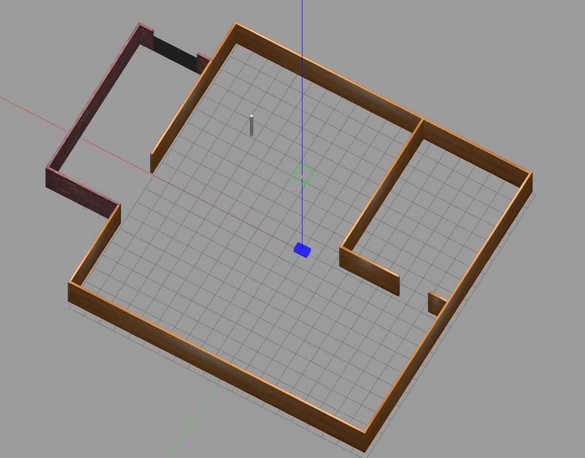 Three room simulation