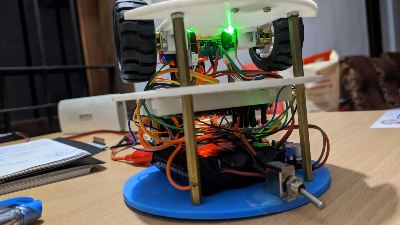 Robot with LiDAR
