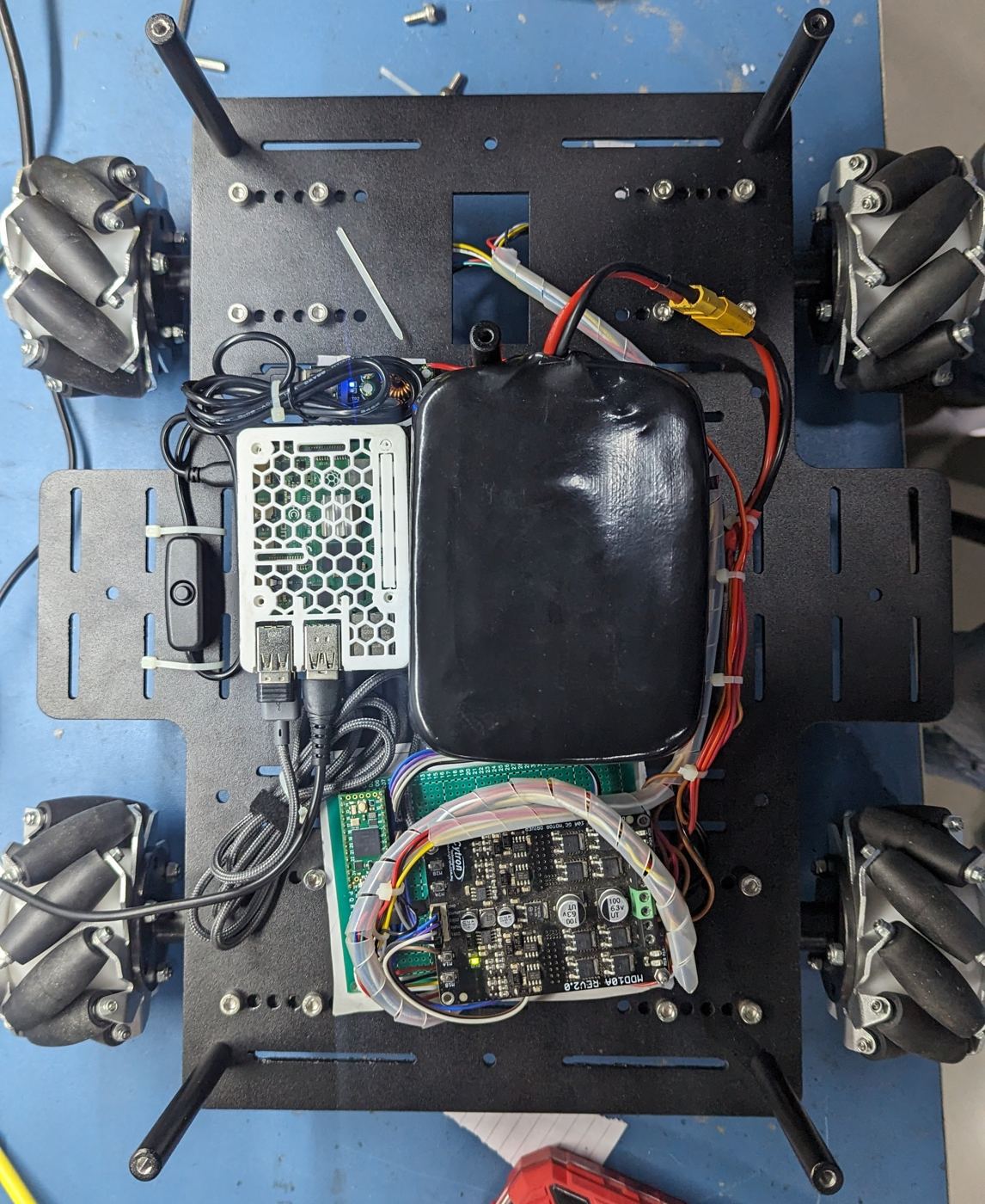 Robot from above