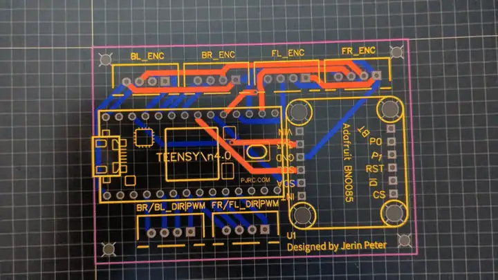 Animation of the circuit design