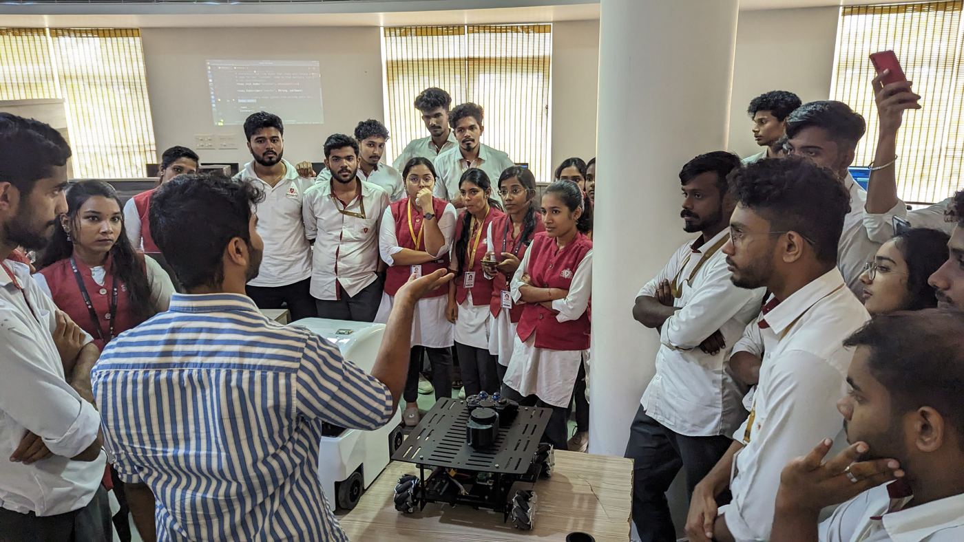 Hands on robotics workshop